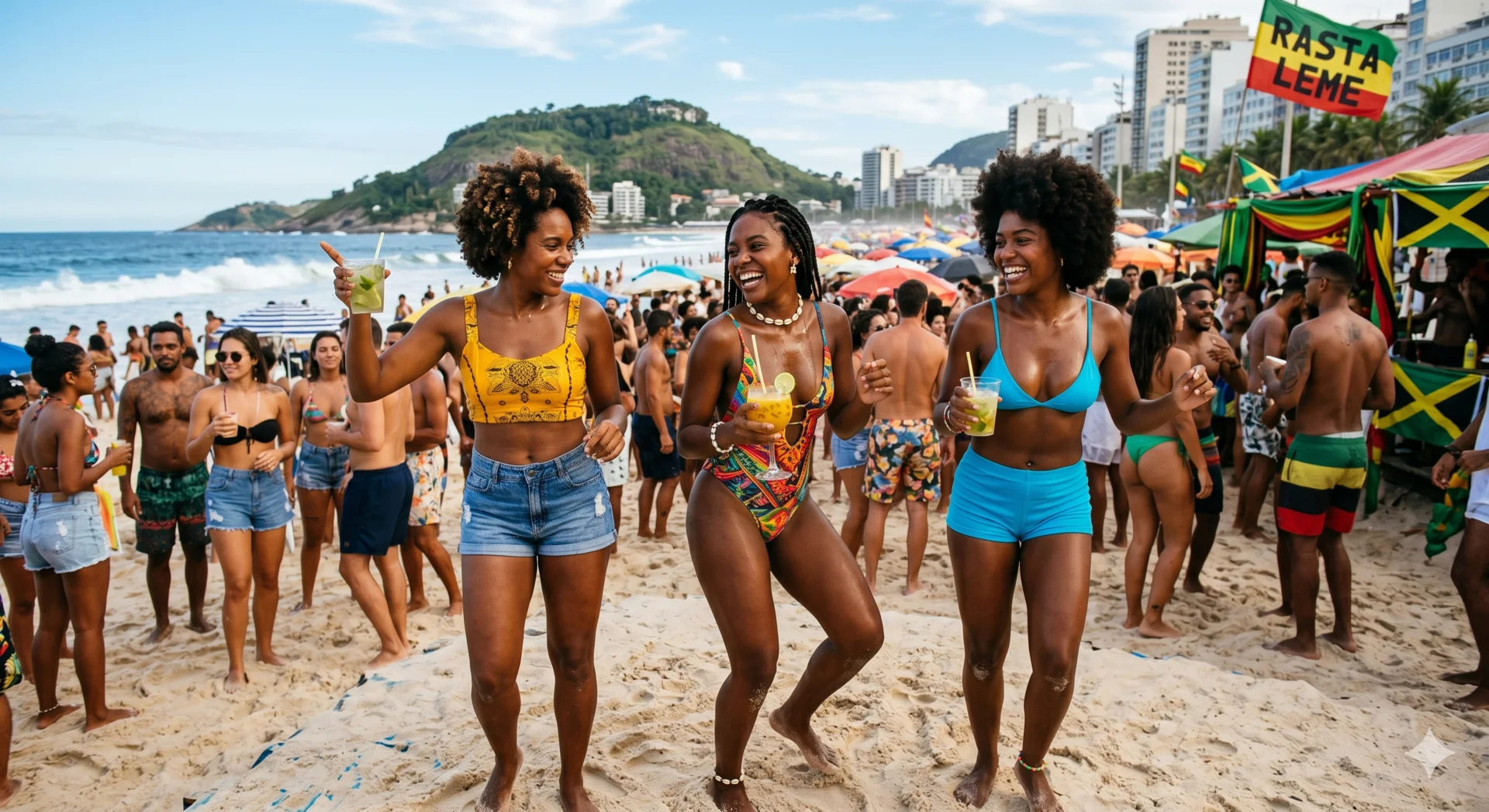 Rasta Beach, Leme, Rio de Janeiro