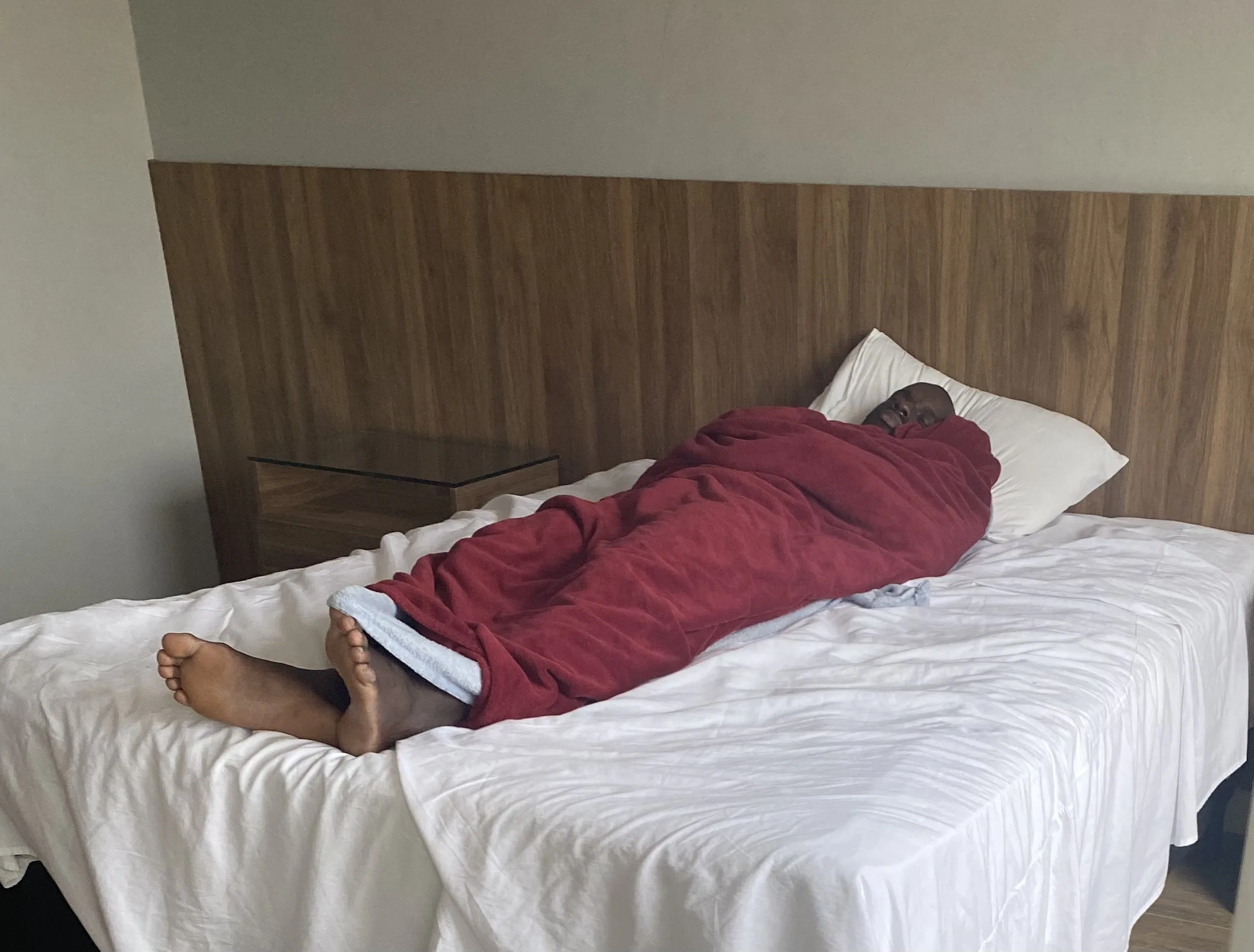 Recovery day, sleeping in