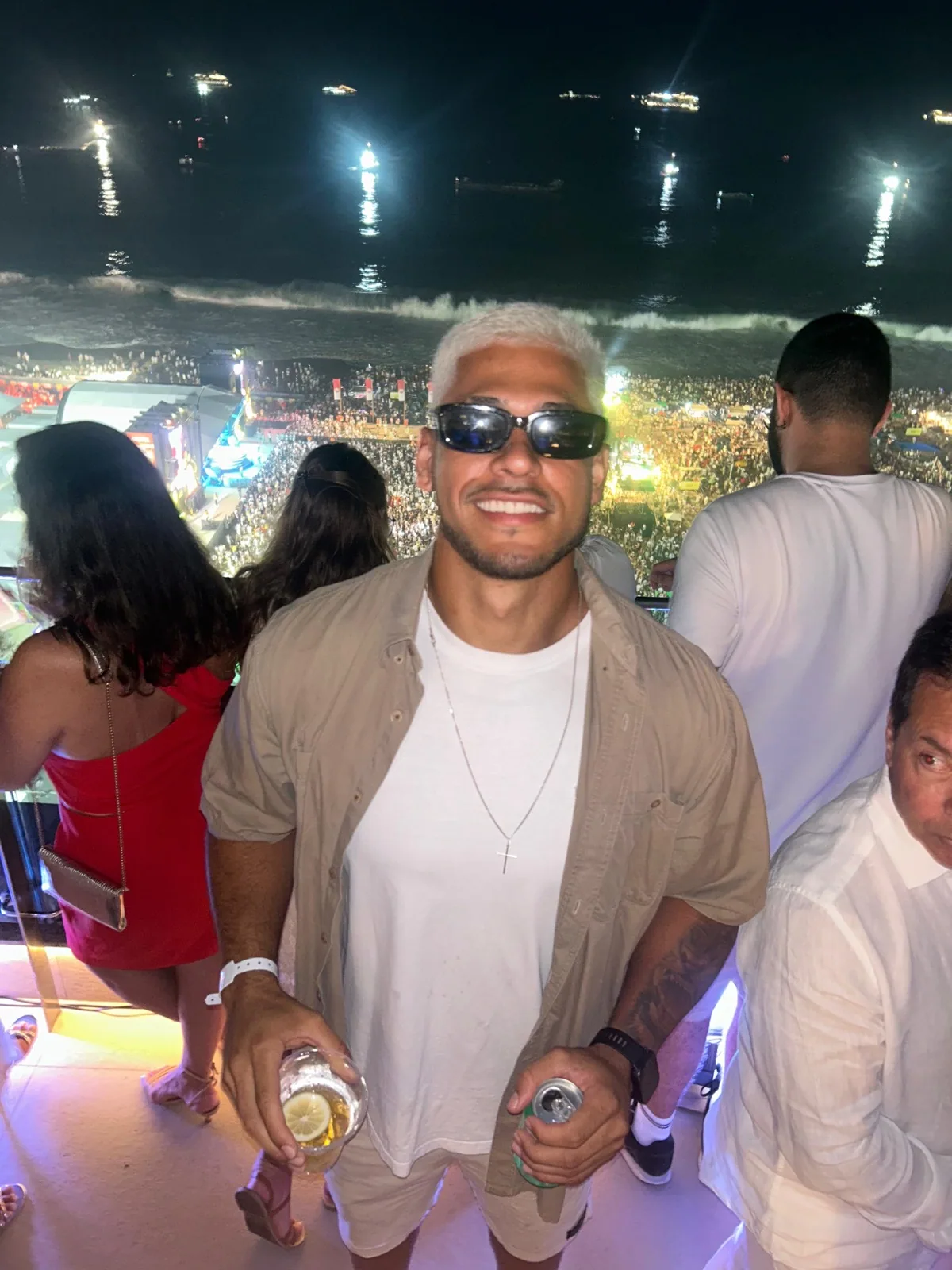 Jonas, BBE Experience Concierge in Rio, at Carnival