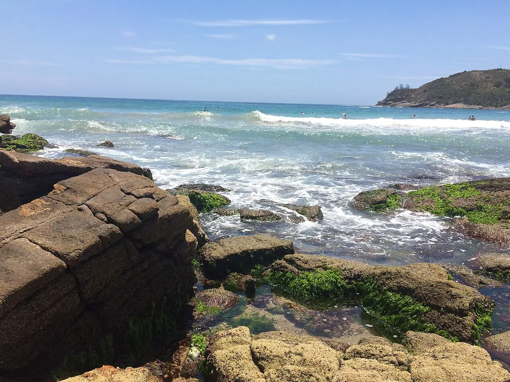 A beach in Búzios