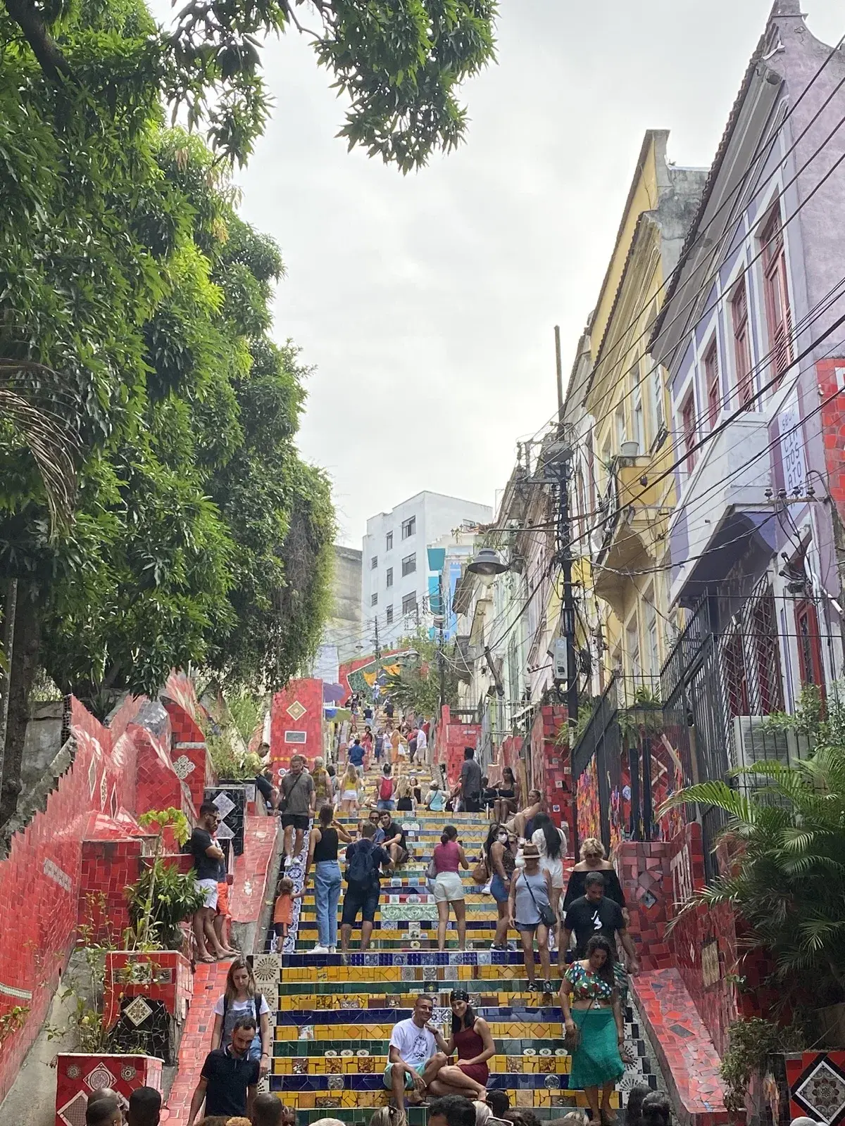 Escadaria Selarón mosaic staircase