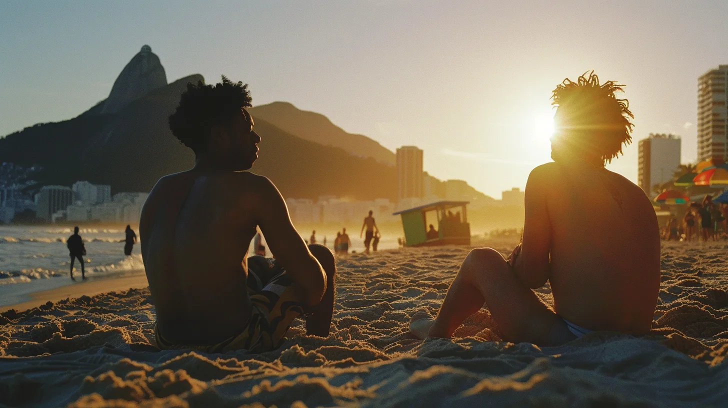 Ipanema, Rio de Janeiro at golden hour